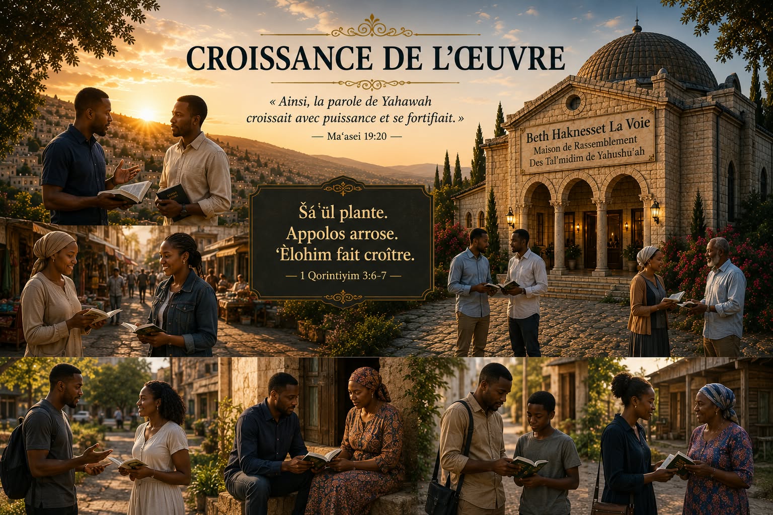 Croissance de l'Œuvre — Ainsi, la parole de Yahawah croissait avec puissance et se fortifiait — Maʿasei 19:20
