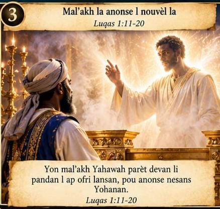 Le mal'akh annonce la nouvelle — Luqas 1:11-20