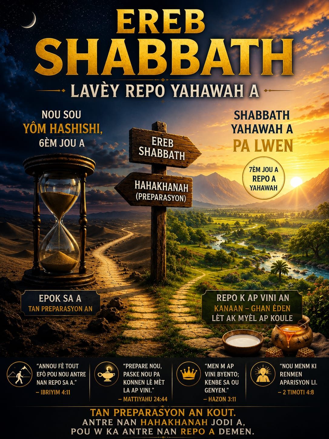 Erèb Shabbath — Lavèy Repo Yahawah a