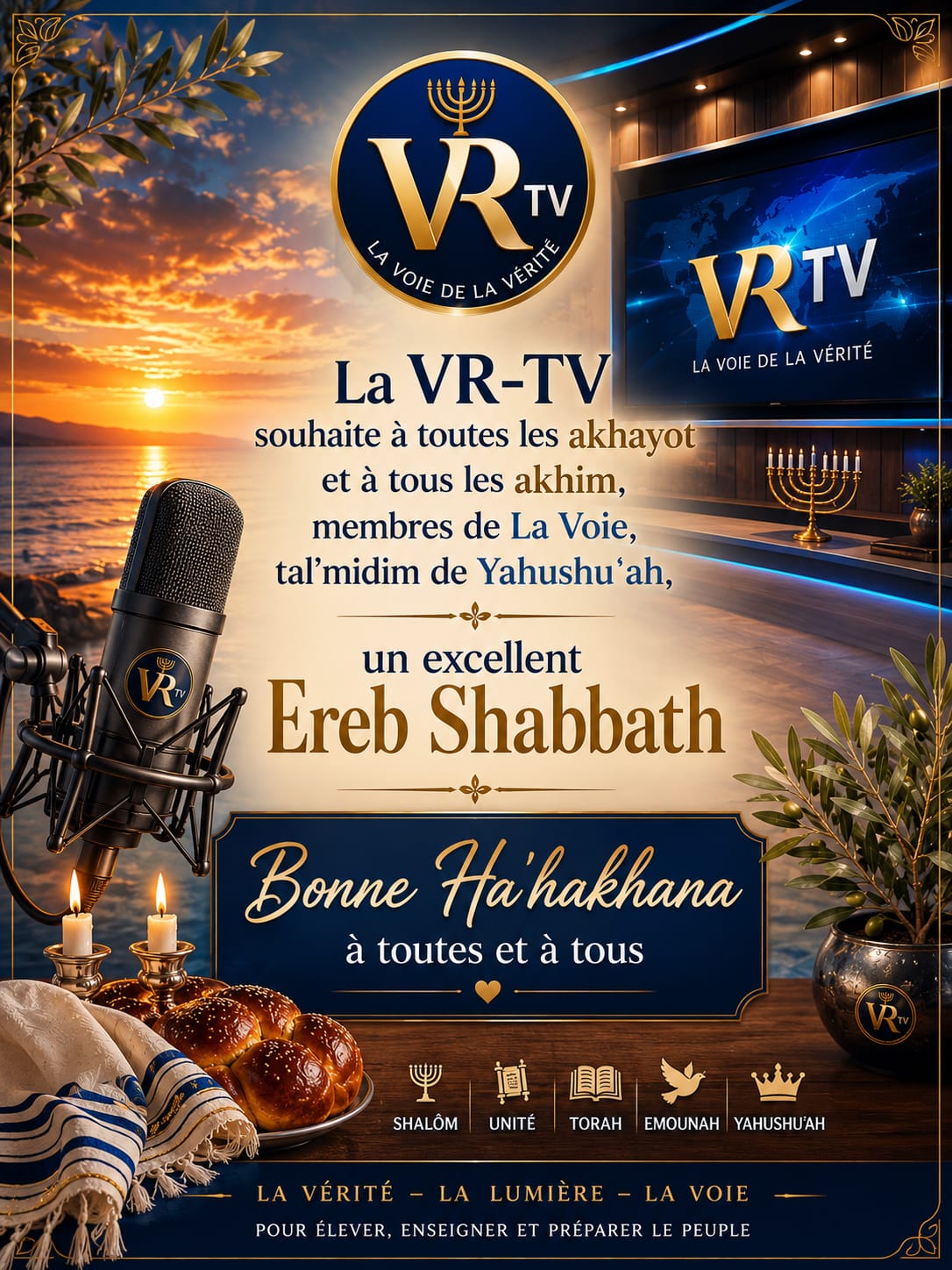 Ereb Shabbath — La VR-TV