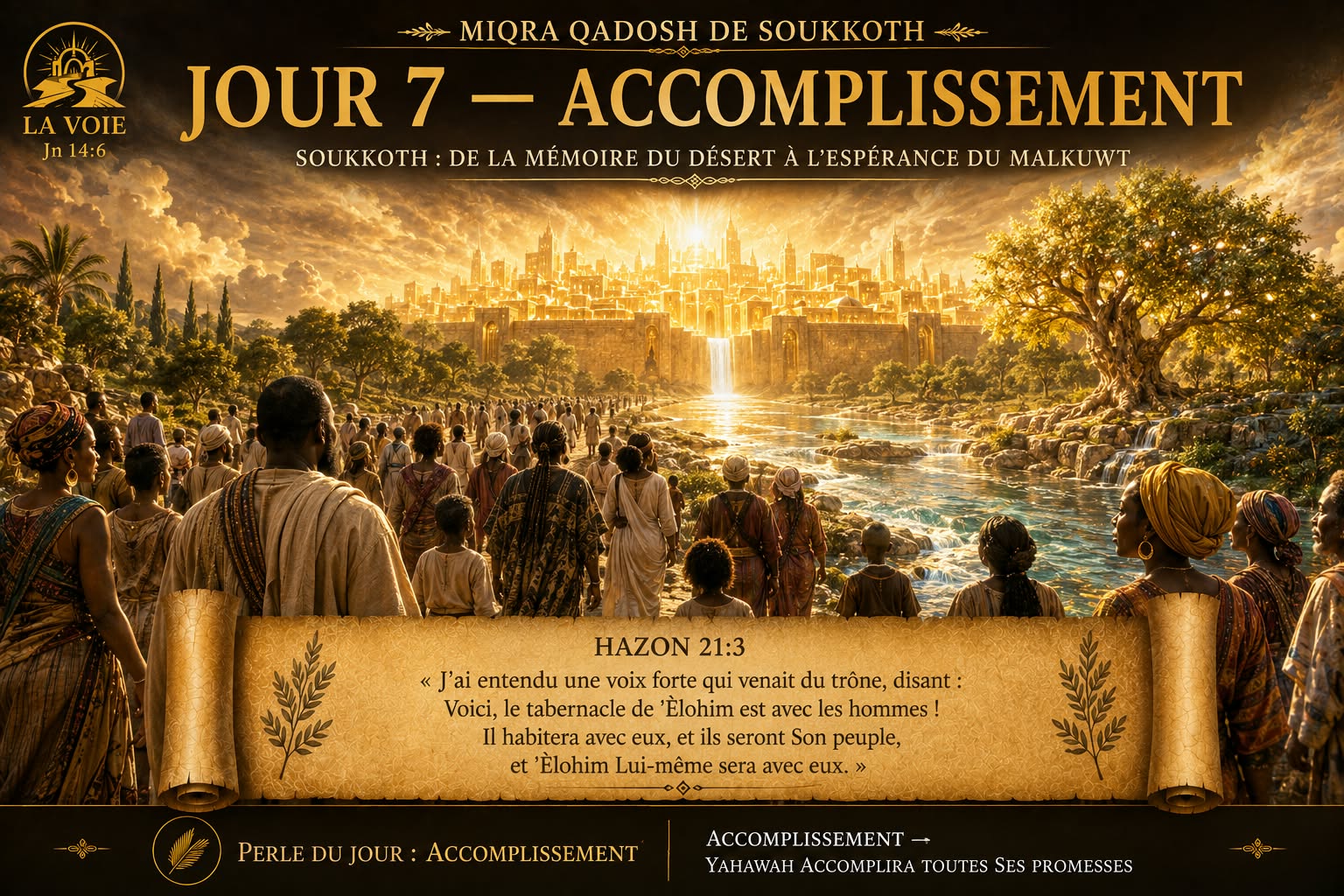 Jour 7 · Accomplissement